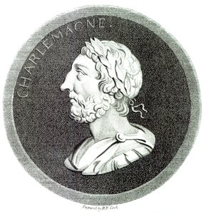 Portrait of Charlemagne, from 