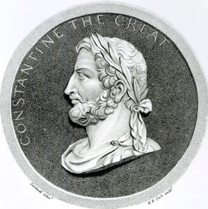 Portrait of Constantine the Great, from 