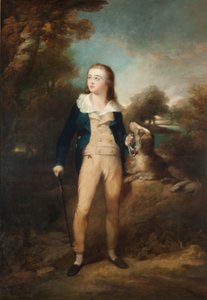 Master Cathcart and dog, c.1810 by Henry Raeburn