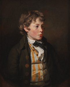 Portrait of a Boy in a Striped Waistcoat by Henry Raeburn