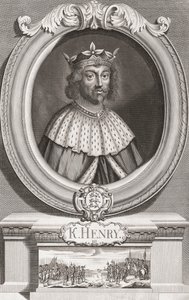 Henry III, King of England. Portrait