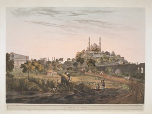 A view at Lucknow, India 1809