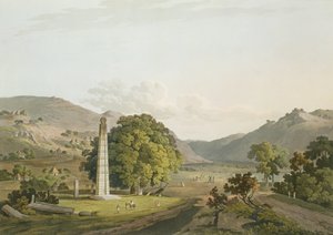 The Obelisk at Axum, engraved by Daniel Havell, 1809 by Henry Salt