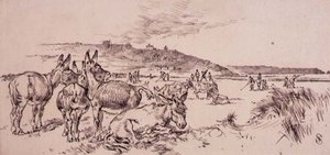 Donkeys on the Golf Course