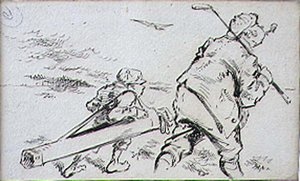 The Bumbling Golfer by Henry Sandercock
