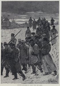Kara, Convicts returning at night from the mines by Henry Sandham