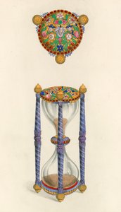 An Hour Glass, Mid 17th Century by Henry Shaw