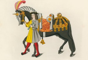 Horse and Attendant by Henry Shaw