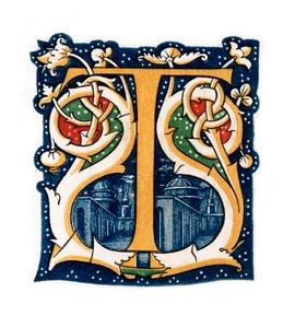 Initial letter T