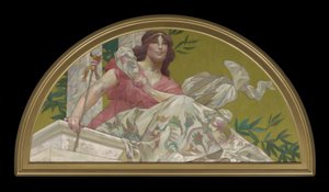 Muse of Comedy by Henry Siddons Mowbray