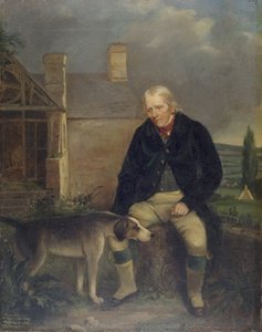 Thomas Lewis, Huntsman of Cefn Mable, Aged 84 by Henry Spurrier Parkman