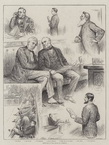 Sketches in the House of Commons