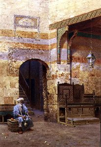 An Interior, Cairo by Henry Sutton Palmer