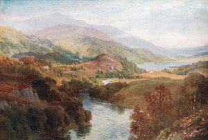 The River Teith, with Lochs Achray and Vennachar, Perthshire