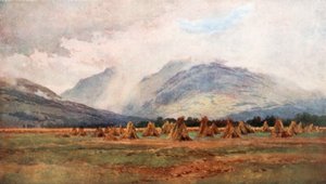 Wet Harvest Time near Dalmally, Argyllshire