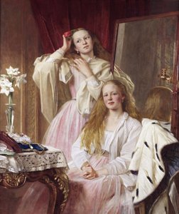 Emma and Federica Bankes of Soughton Hall