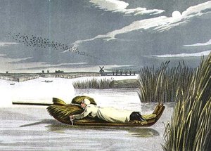 Sledging: Working up to a Wake, aquatinted by I. Clark, pub. by Thomas McLean by Henry Thomas Alken