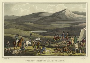 Sporting Meeting in the Highlands by Henry Thomas Alken