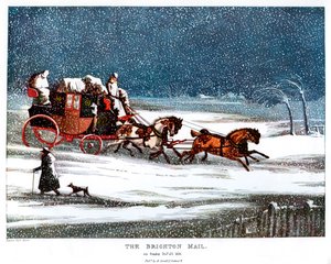 The Brighton Mail on Christmas Day