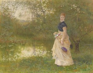 Beside the Lily-Pond