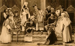 Judas before the Sanhedrin, 1922 by Henry Traut