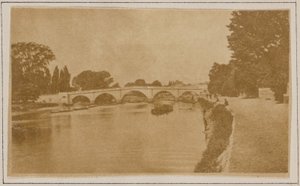 Richmond Bridge by Henry W. Taunt