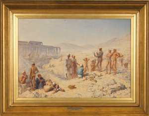Excavating in Egypt: Professor Petrie at Thebes