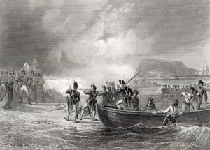 Attempt by the French Fleet to Land at Bantry Bay, Cork by Henry Warren
