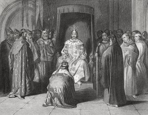 King Richard II Knighting the Kings of Connaught, Ulster, Thomond and Leinster in 1394