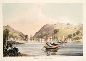 Position of Lord John Hay, at Passages, from Sketches of Scenery in the Basque Provinces of Spain, with a Selection of National Music, pub. 1838