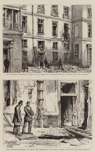 The Dynamite Explosion in Paris by Henry William Brewer