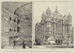 The Royal English Opera House in Cambridge Circus