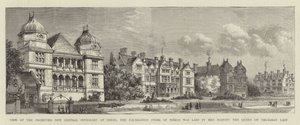 View of the Projected New Central Infirmary at Derby, the Foundation Stone of which was laid by Her Majesty the Queen on Thursday Last by Henry William Brewer