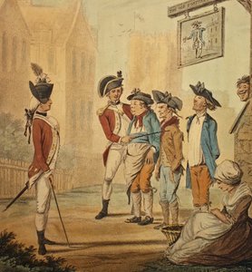 Recruits, published 1780