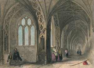 Worcester Cathedral. The Cloisters