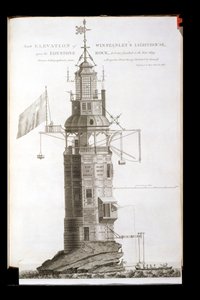 Edystone Lighthouse Engraved by Henry Roberts, 1762 by Henry Winstanley