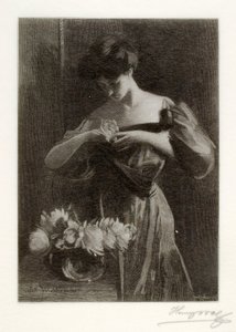 A Flower by Henry Wolf
