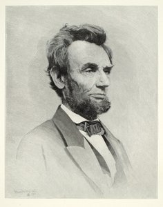 Abraham Lincoln by Henry Wolf