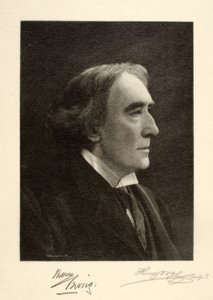 Henry Irving by Henry Wolf