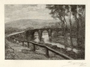 Old Normandy Bridge by Henry Wolf