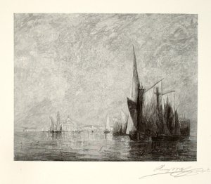 San Giorgio, Venice by Henry Wolf