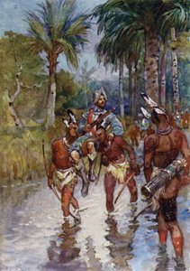 A March Through the Swamps by Henry after Sandham