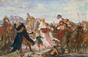 Hetman Koniecpolski Liberating Prisoners from the Tartars in 1624
