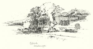 Chatsworth, Derbyshire, in 1775