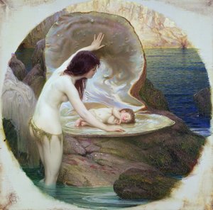 A Water Baby by Herbert James Draper