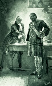 Prince Charles appeals to Cameron of Lochiel to join his cause by Herbert James Draper