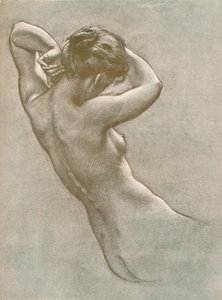 Study for Prospero Summoning Nymphs and Deities by Herbert James Draper
