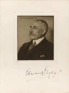 Portrait of the Composer Sir Edward William Elgar, 1923