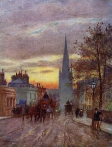 Grosvenor Road, Pimlico by Herbert Menzies (after) Marshall