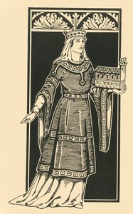 The Empress Cunigunda, 1002-1024, 1924 by Herbert Norris